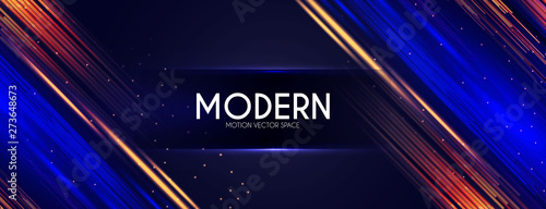 Colorful Motion Striped Effect with Light. Abstract Magic Color Background.