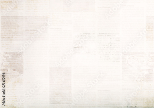 Vintage grunge newspaper texture background