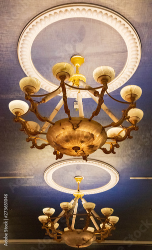 chandelier in the room