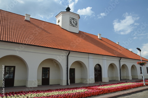 rynek, Staszów , Ratusz , zegar , photo