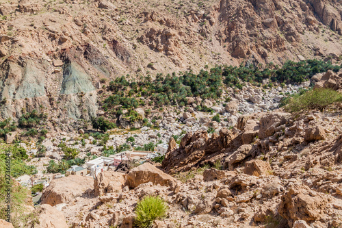 View of Wadi Tiwi, Oman