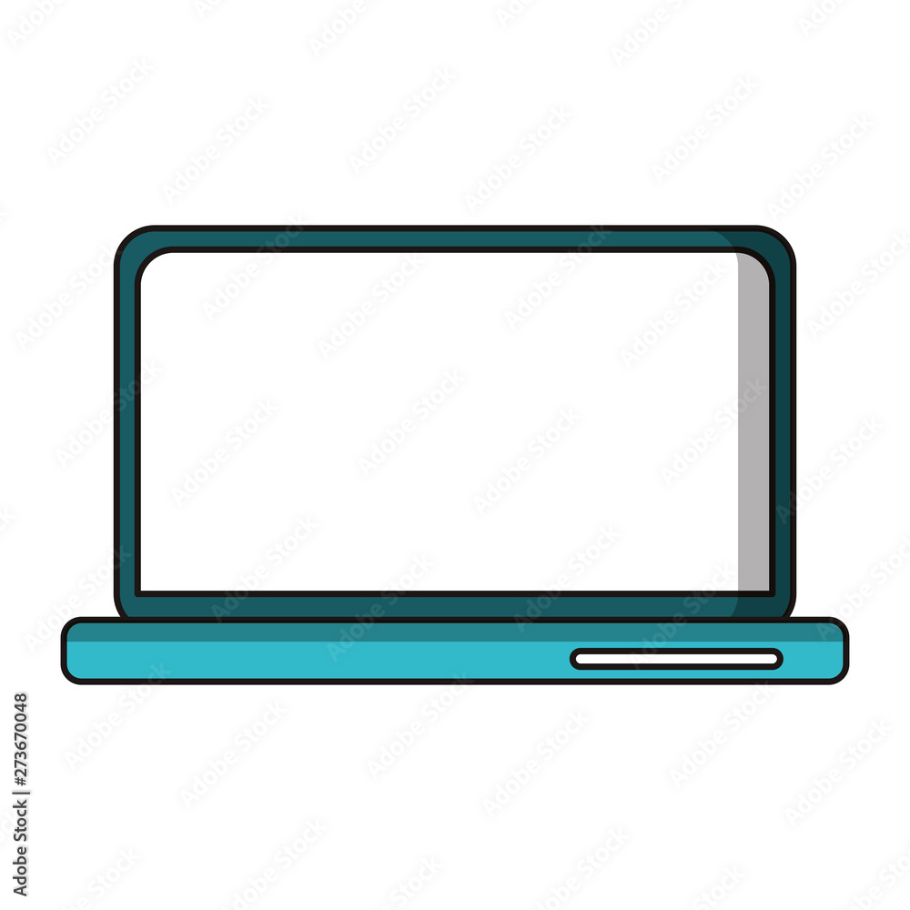 Laptop computer device technology symbol Laptop computer device technology symbol