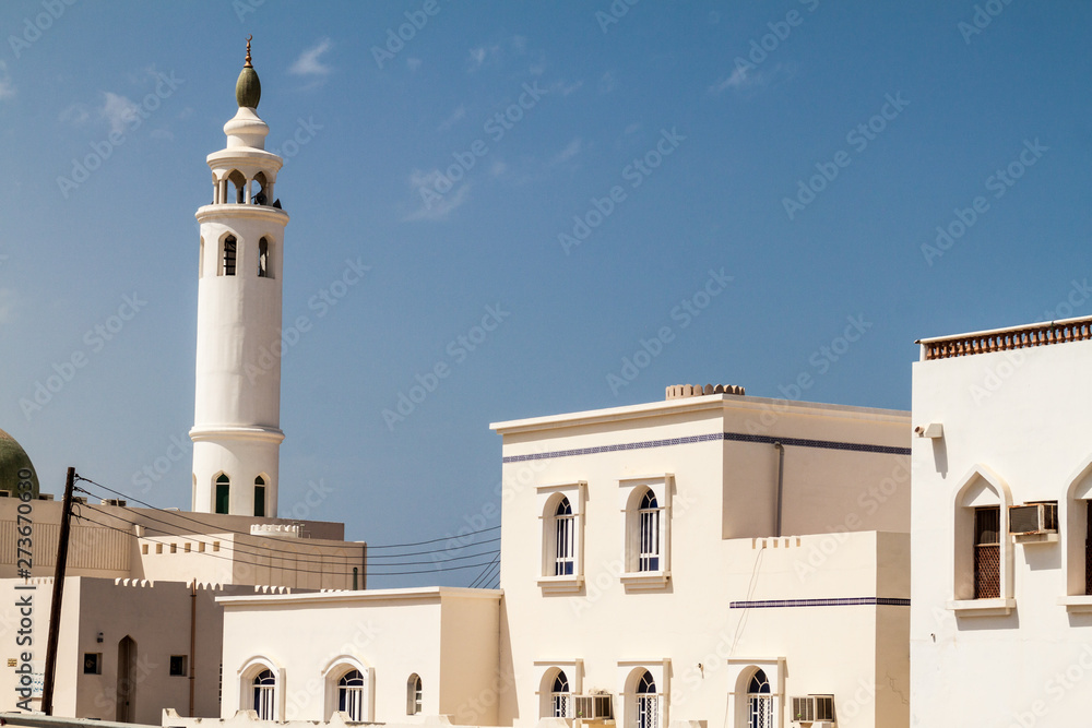 Minaret in Ayjah village near Sur, Oman