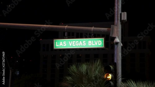 A Las Vegas street sign.