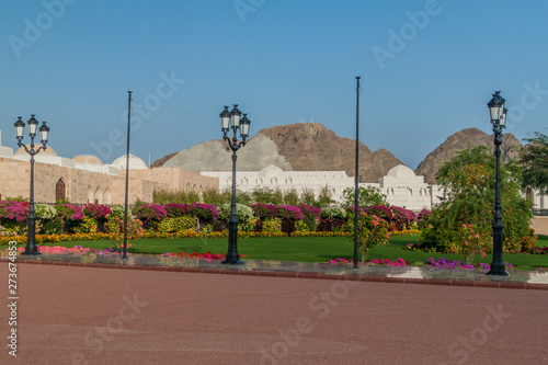 Park in Old Muscat, Oman