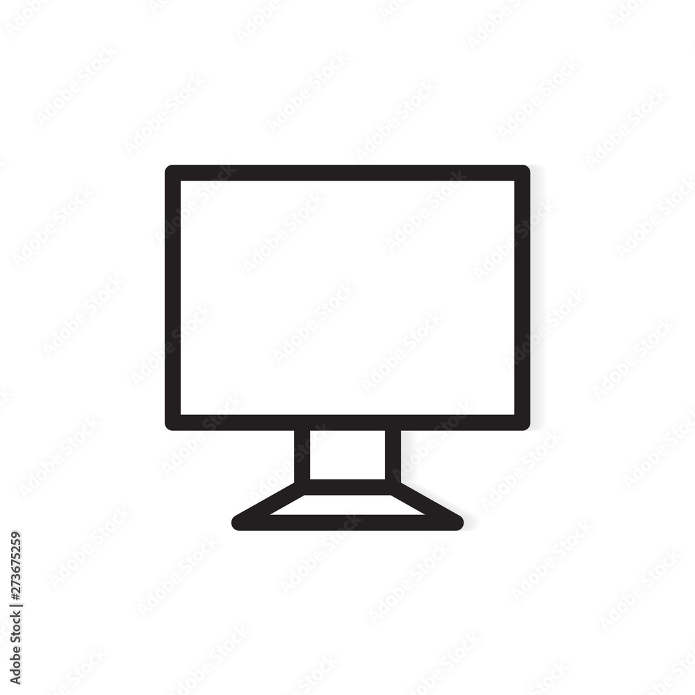 personal computer icon- vector illustration personal computer icon- vector illustration