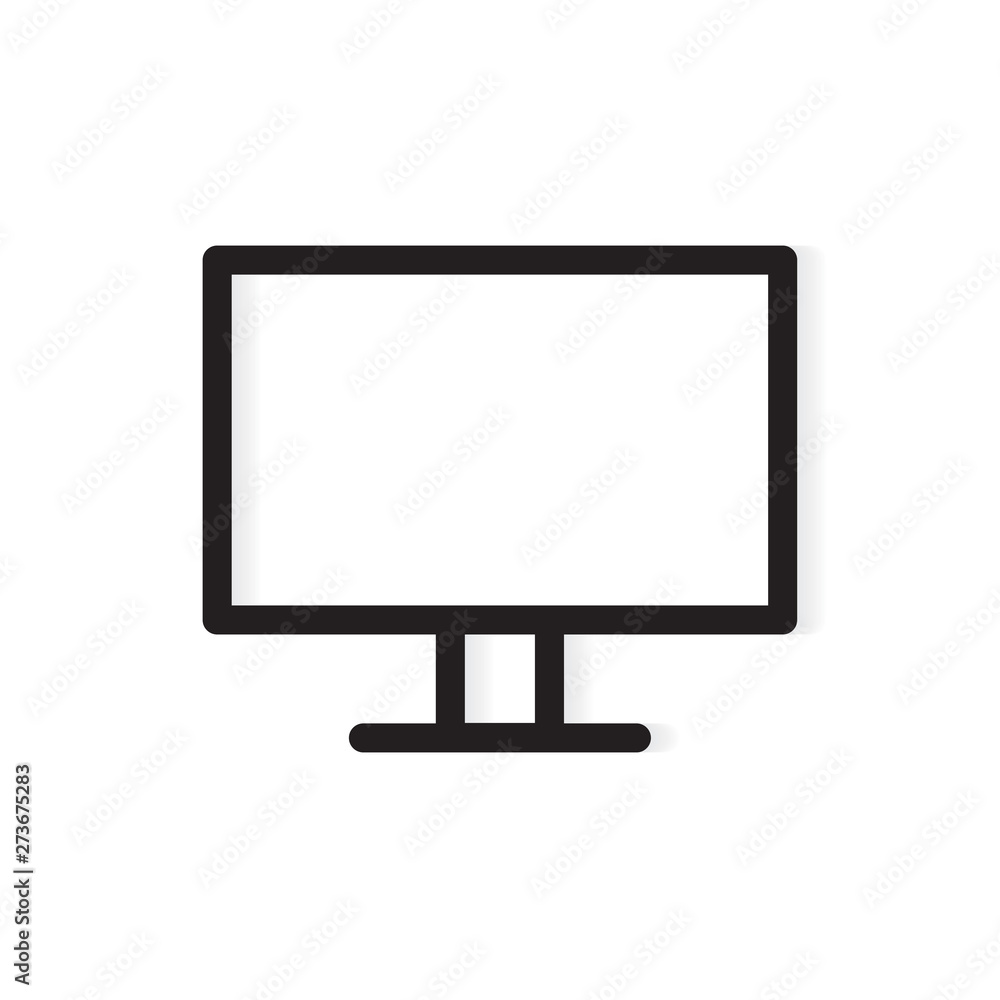 personal computer icon- vector illustration personal computer icon- vector illustration