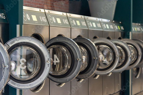 Public Laundrette in Berlin Germany