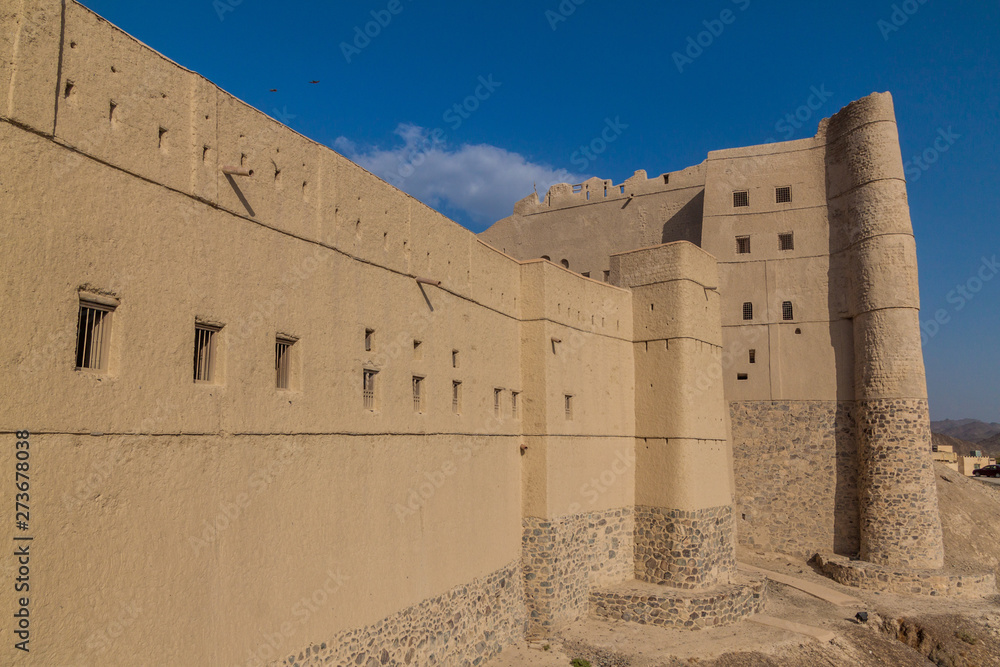 Walls of Bahla Fort, Oman