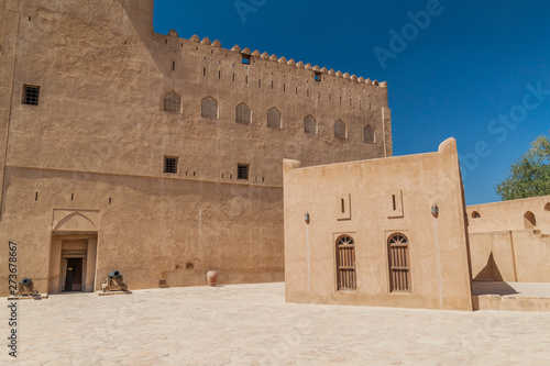 Courtyard of the Jabrin Castle, Oman