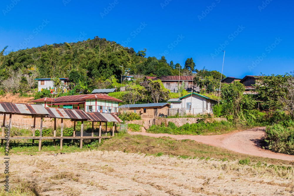 Village near Kalaw town, Myanmar