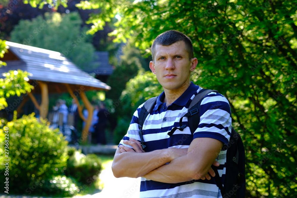 Happy young man. Portrait of young man in casual fashion clothes. Happy young man. Portrait of young man in casual fashion clothes.