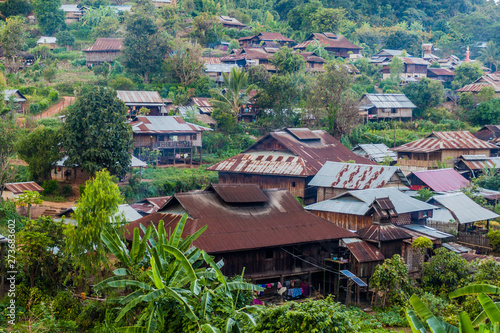 Small village near Hsipaw, Myanmar