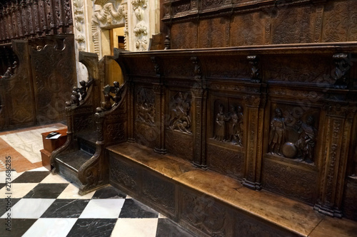 Wallpaper Mural Jaén (Spain). Choir stalls of the Cathedral of the Assumption of Jaén Torontodigital.ca