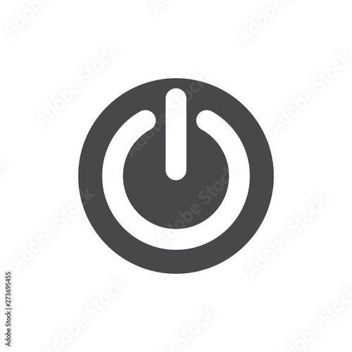 Power icon grey. Power Switch Icon