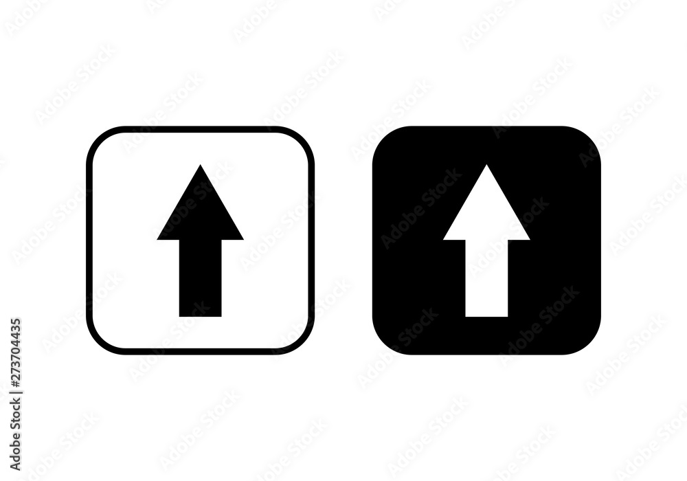 Arrow icon vector. Arrow symbol. navigation icon vector Arrow icon vector. Arrow symbol. navigation icon vector