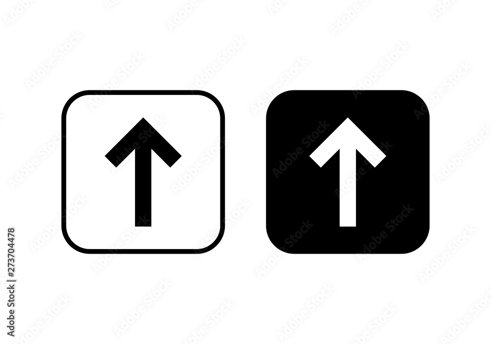 Arrow icon vector. Arrow symbol. navigation icon vector Arrow icon vector. Arrow symbol. navigation icon vector