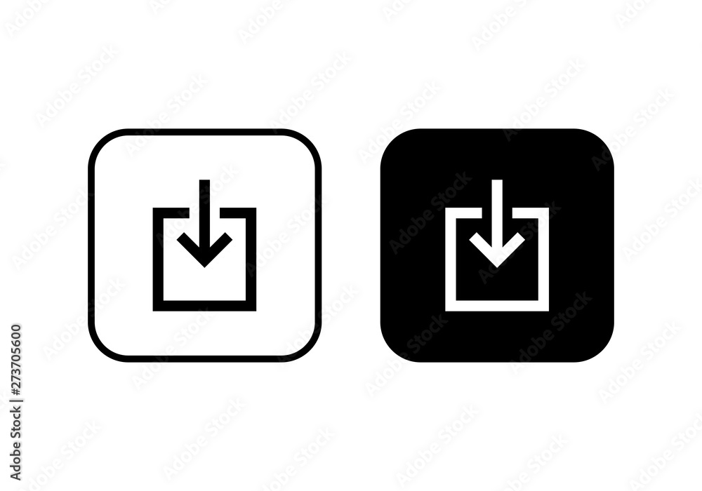 Download icon vector. Downloading vector icon Download icon vector. Downloading vector icon
