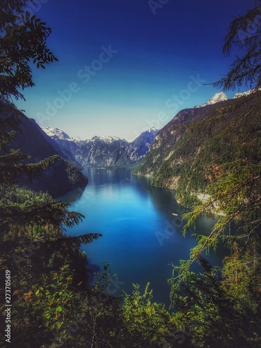 lake in mountains (Königsee) 