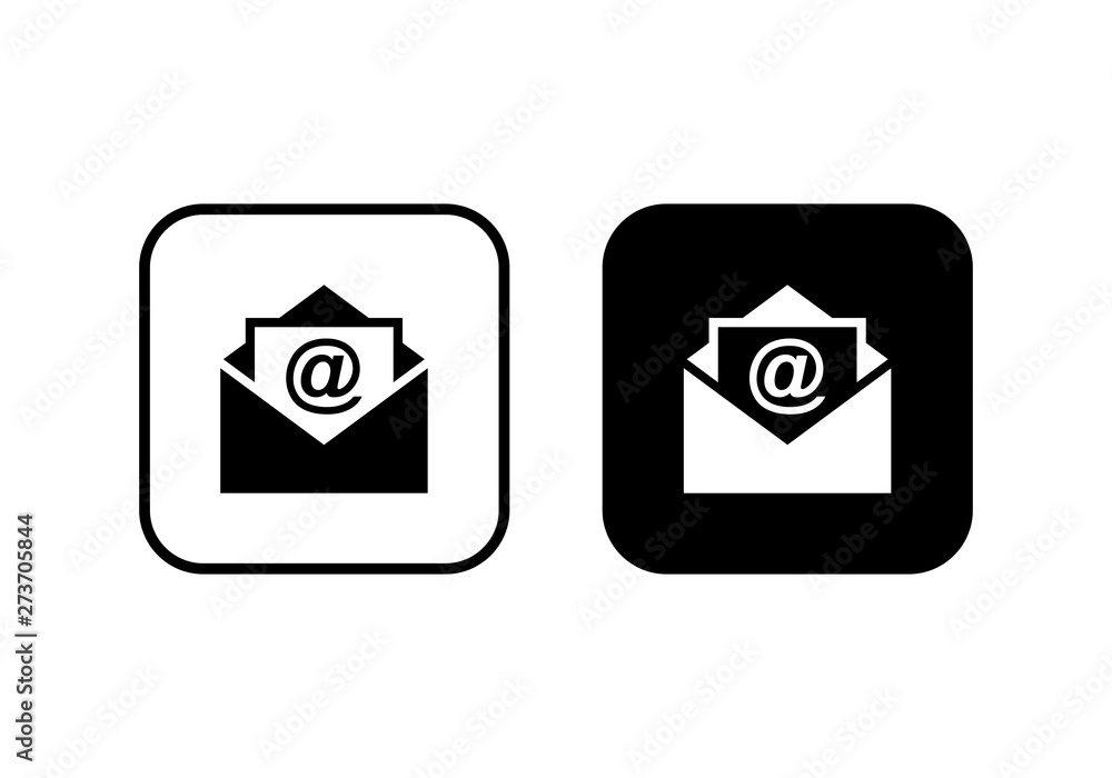 Mail icon vector. E-mail icon. Envelope illustration. Message Mail icon vector. E-mail icon. Envelope illustration. Message