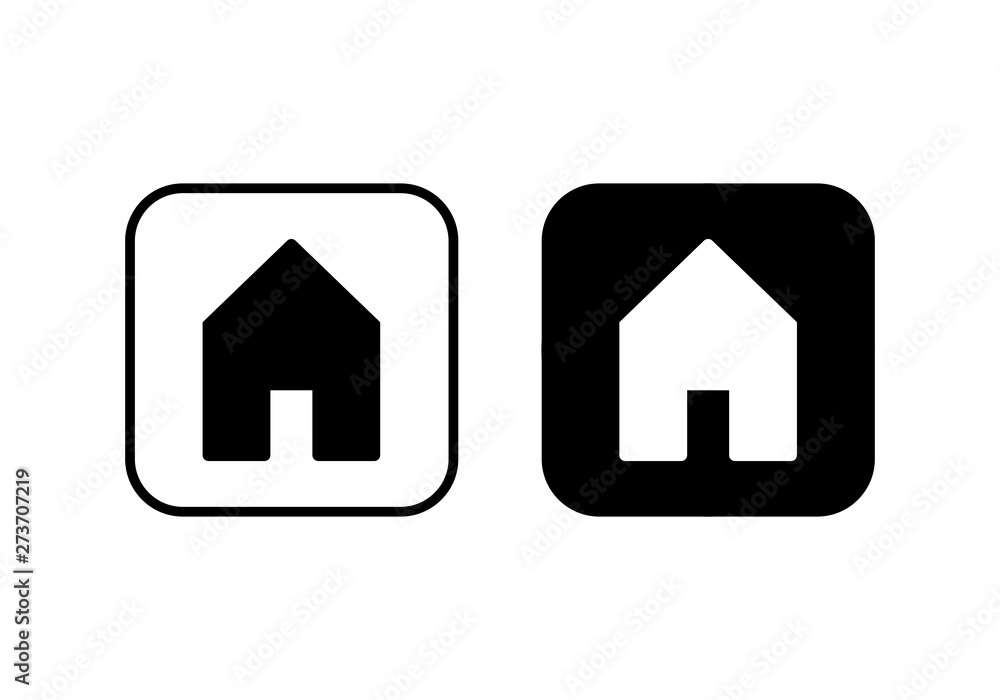 Home icon vector. House vector icon Home icon vector. House vector icon
