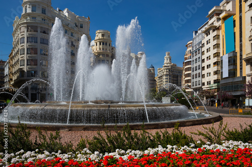 Central square of Valencia