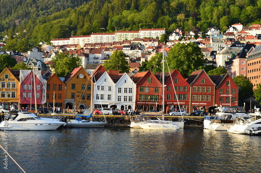 Bergen Harbour Scene