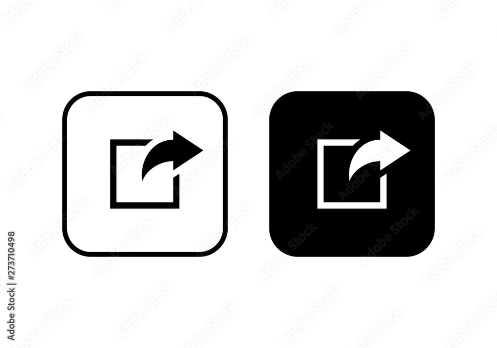 share icon vector. Share vector icon share icon vector. Share vector icon