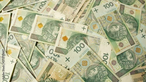 Wallpaper Mural Rich finance economy 100 denomination currency notes of Narodowy Bank Polski Torontodigital.ca