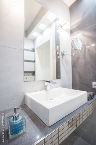 modern bathroom interior