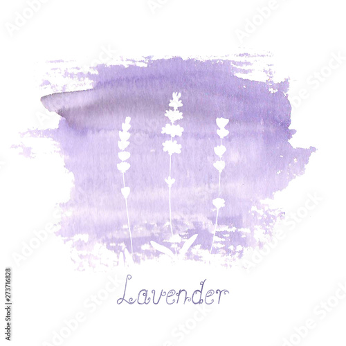 Lavender field pattern on p...