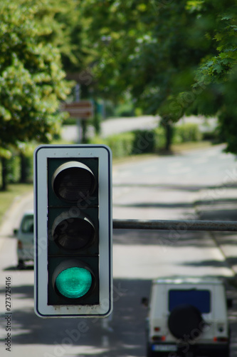 Ampelanlage in Mülheim - GRÜN