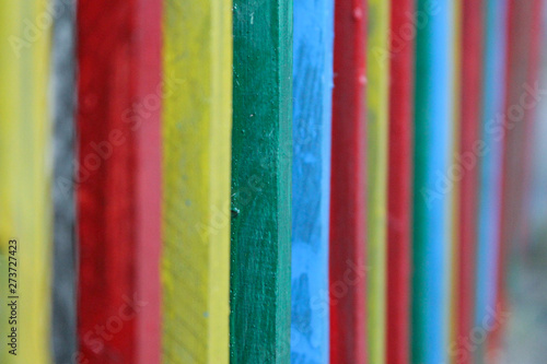 beautiful color fence picture for text