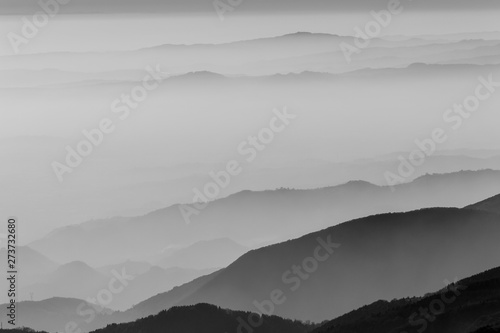 Obraz na płótnie Mount Grappa in Italy w salonie