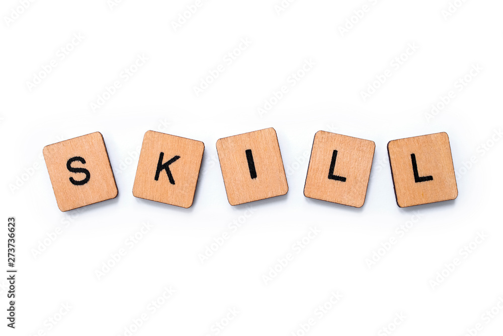 The word SKILL The word SKILL
