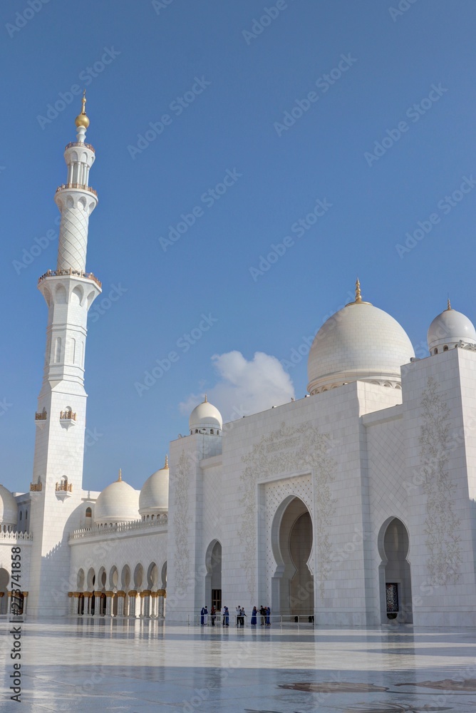 Fototapeta premium Abou Dhabi au moyen-orient