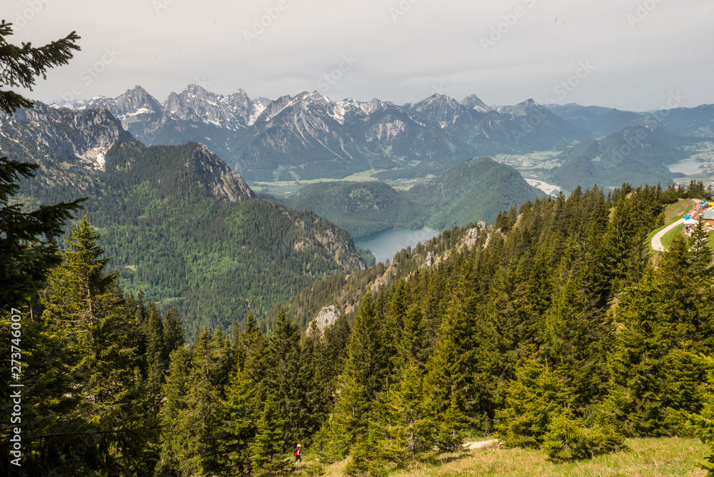 Fototapeta premium Mountains Alpy Tegelberg