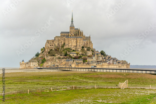 Mont Saint Michel in Spring photo