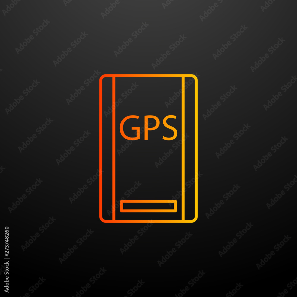 GPS machine nolan icon. Elements of camping set. Simple icon for websites, web design, mobile app, info graphics GPS machine nolan icon. Elements of camping set. Simple icon for websites, web design, mobile app, info graphics