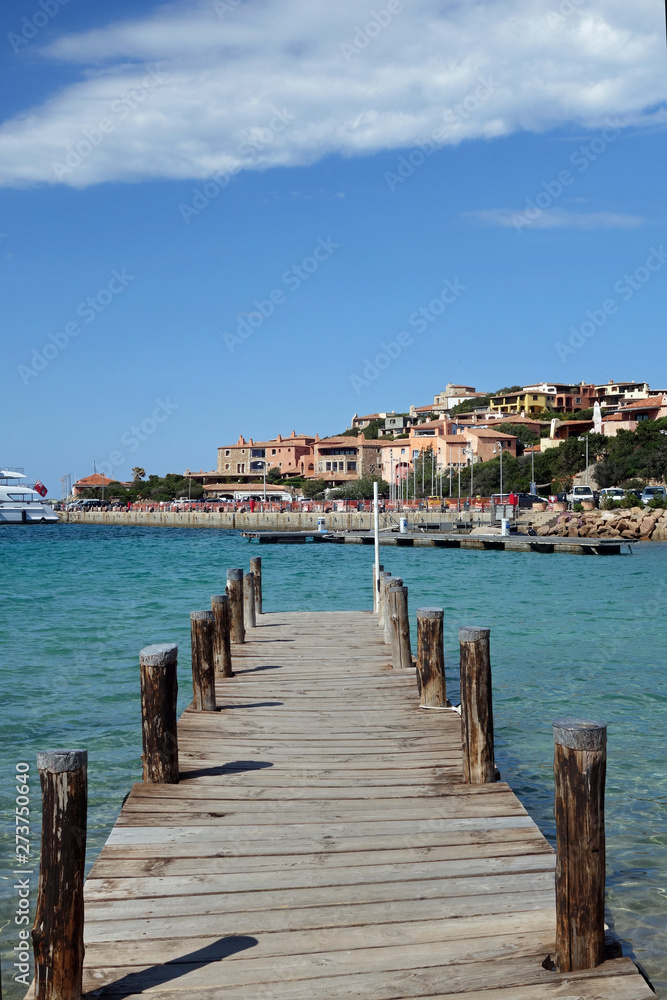 Sardinien Costa Smeralda Blick auf Bucht bei Porto Cervo
