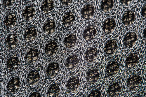 Nylon mesh texture background. The material for of sportswear and shoes.