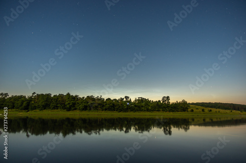 River Dniester summer night