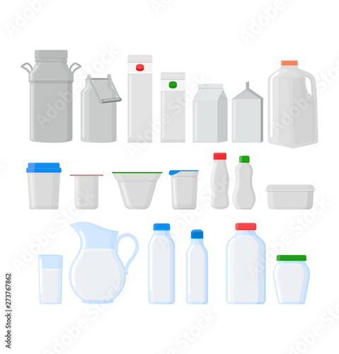 Milk pack vector empty glass jar glassware blank dairy products cheese package illustration glassful set of container cuppingglass bottle packaging template isolated on white background