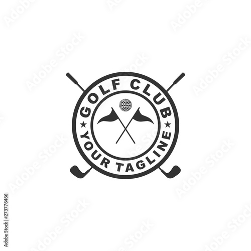 golf club logo design
