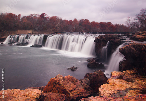 Grand Falls in Autumn, Joplin, Missouri photo