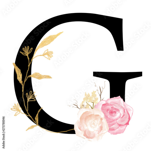 Alphabet set for invitation or cards