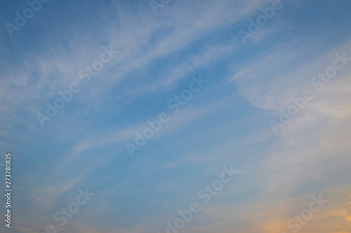 Fototapeta Naklejka Na Ścianę i Meble -  Sky and clouds before sunset