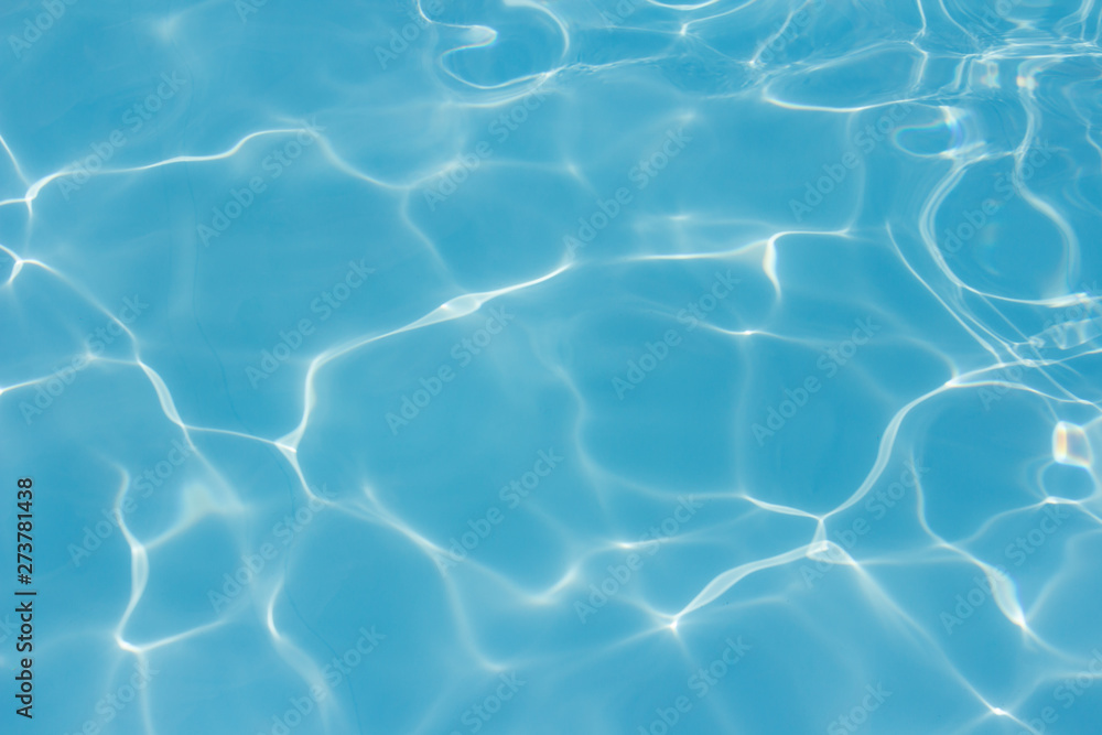 Obraz premium Light blue water pool texture