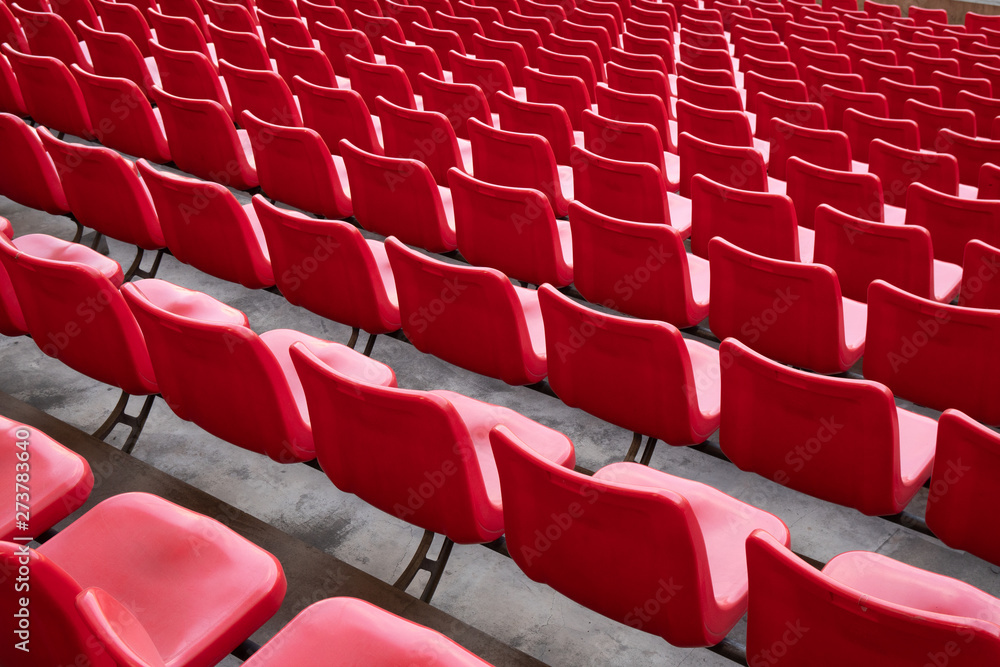 Fototapeta premium empty seats in stadium