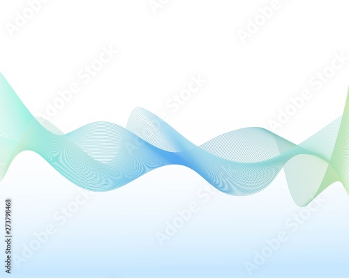 Rainbow abstract color wave background template
